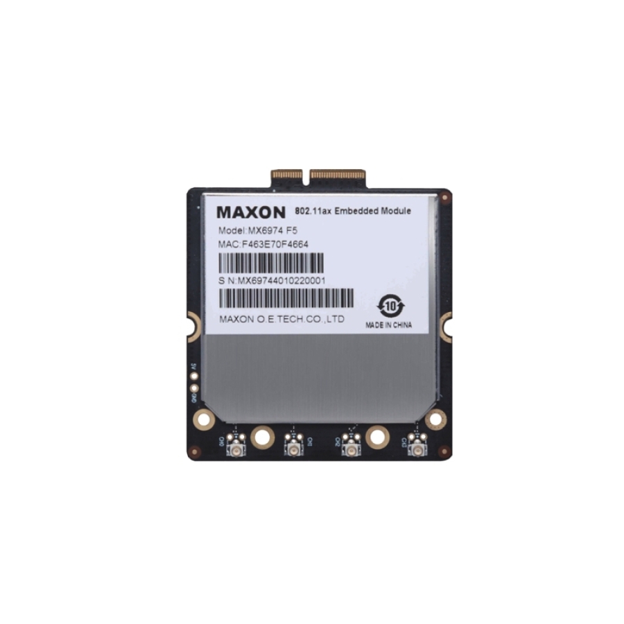 MX-6974 F5 高通QCN9074/4x4 MIMO/5GHz/PCI Express3.0/802.11ax/WIFI6模塊
